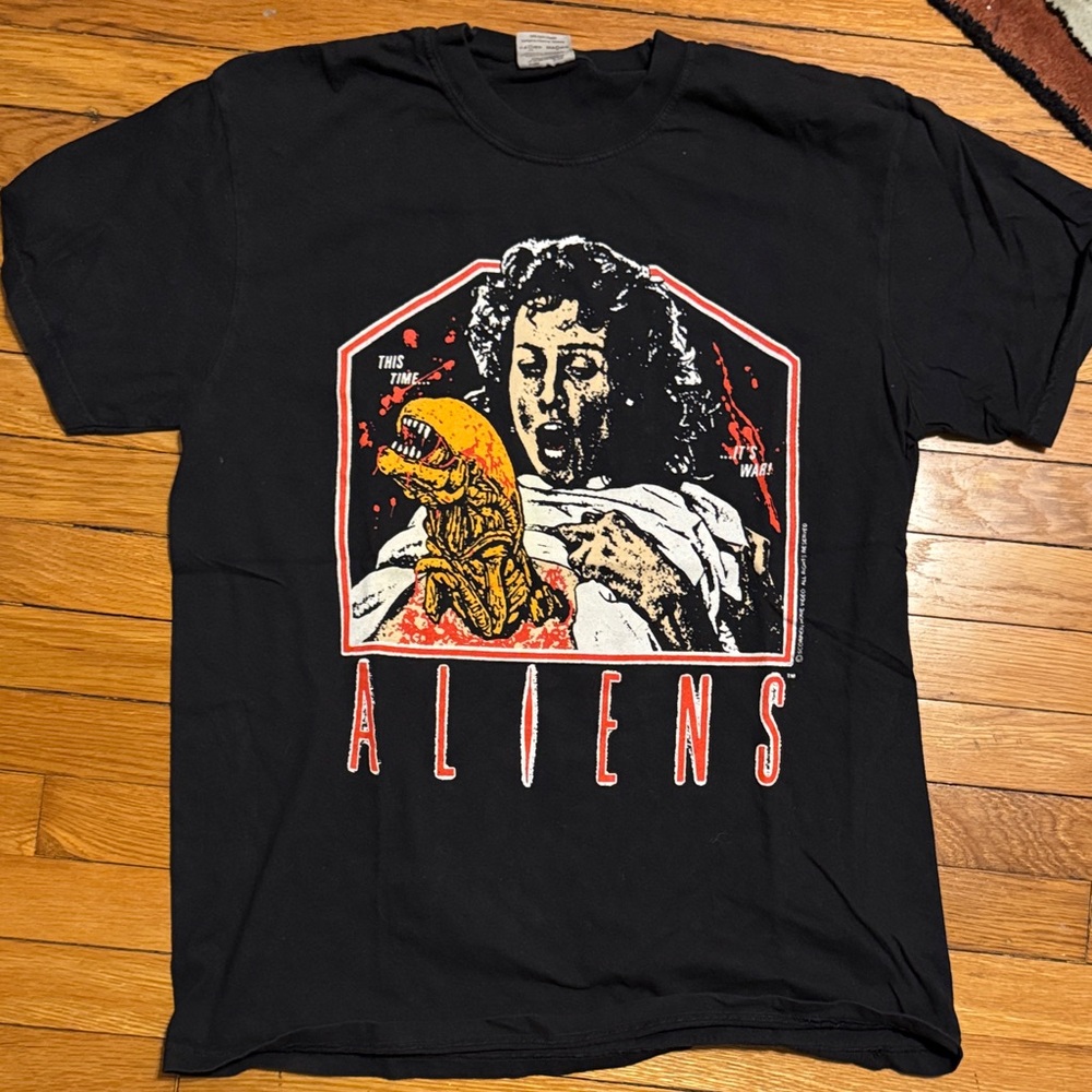 Black Aliens Graphic T-Shirt